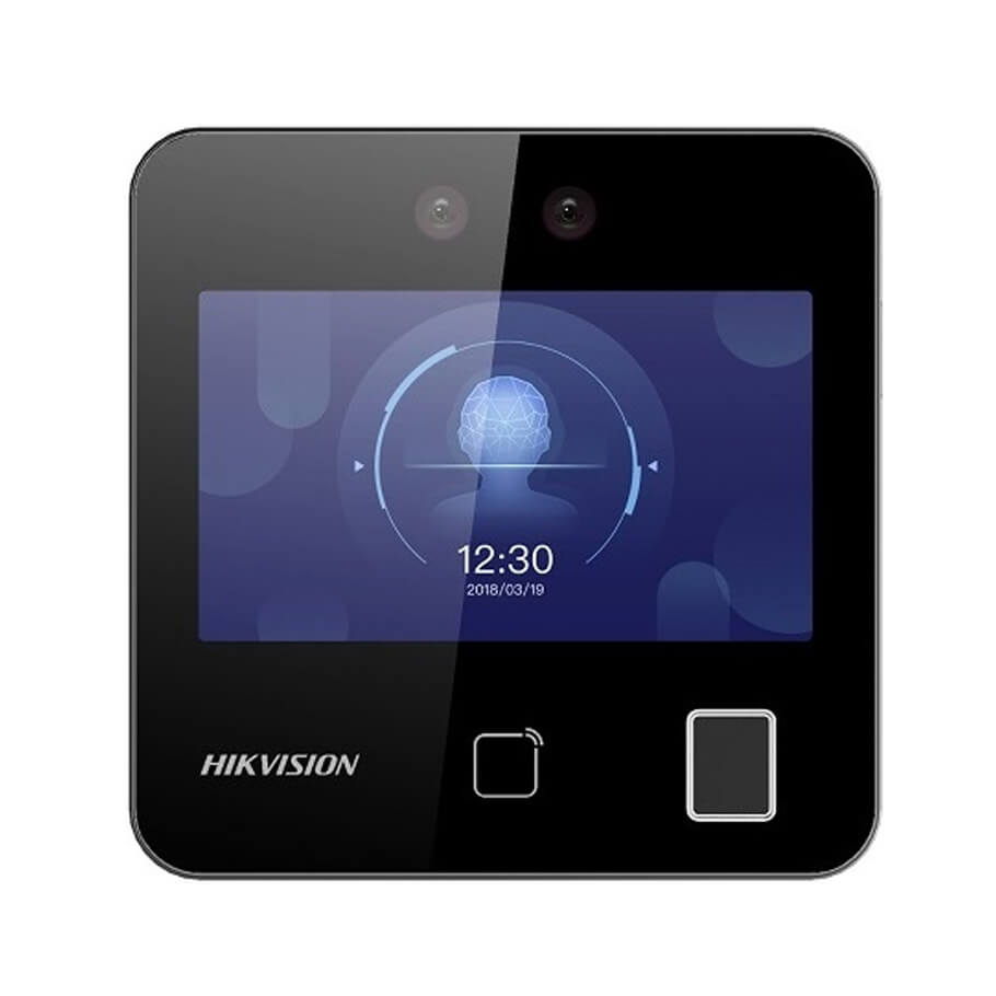 Máy chấm công nhận diện khuôn mặt và vân tay HIKVISION SH-K1T9343MFWX